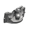Zaczep Kulowy K80 do prowadnicy 390/32/25mm, Scharmüller 05639046A02