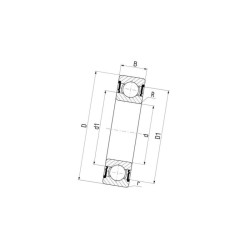Łożysko kulkowe SKF 361200R 7500361200R