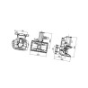Zaczep kołnierzowy 140x80 sworzeń 38mm Scharmüller 8716106730315