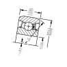 Łożysko kulkowe 202KRR7 Timken 0087796045149