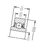 Łożysko kulkowe 203KRR6 Timken 0087796045378