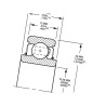 Łożysko kulkowe 203RR2 Timken 0087796045347