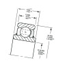 Łożysko kulkowe 205KR3 Timken 0087796045958