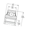 Łożysko kulkowe 206KRR6 Timken 0087796040670