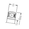 Łożysko kulkowe 208NPPB5 Timken 0087796041202