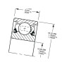 Łożysko kulkowe P204RR6 Timken 0087796014183