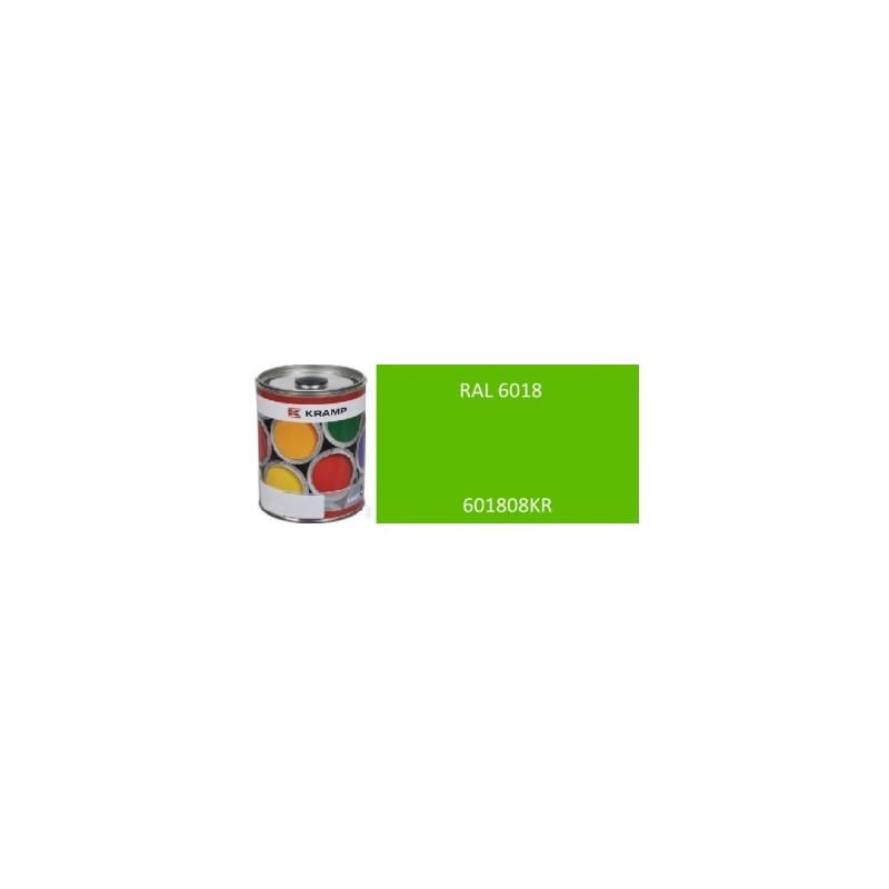 Lakier do maszyn RAL, 6018 jasnozielona 1 l