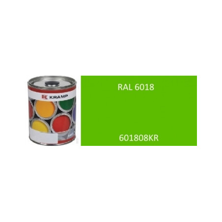 Lakier do maszyn RAL, 6018 jasnozielona 1 l