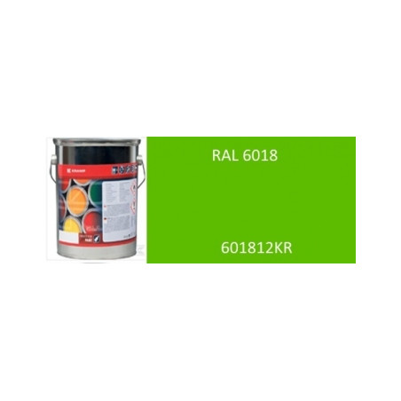 Lakier do maszyn RAL, 6018 jasnozielona 5 l