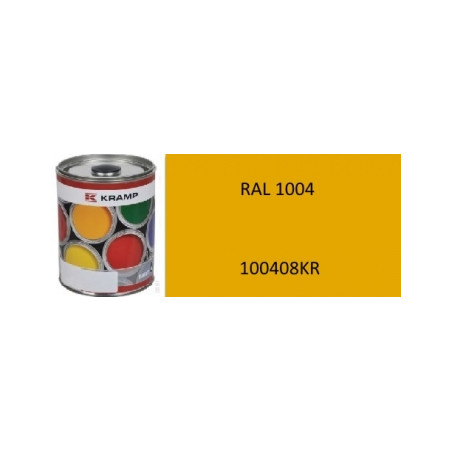 Lakier do maszyn RAL, 1004 złoty 1 l