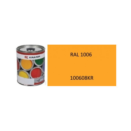 Lakier do maszyn RAL, 1006 pomarańczowo–miodowy 1 l