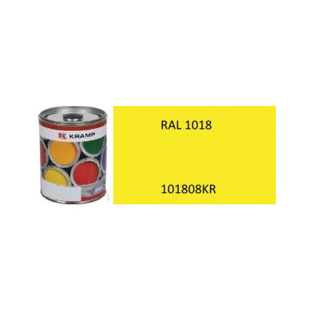 Lakier do maszyn RAL, 1018 żółty jasny 1 l