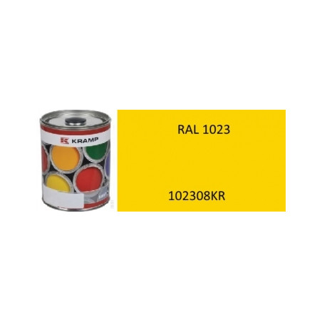Lakier do maszyn RAL, 1023 żółty drogowy 1 l