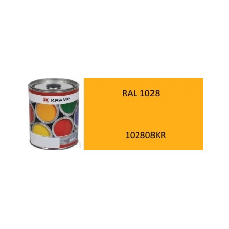 Lakier do maszyn RAL, 1028 żółty melonowy 1 l
