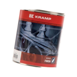 Lakier młotkowy , aluminiowy 1 L
