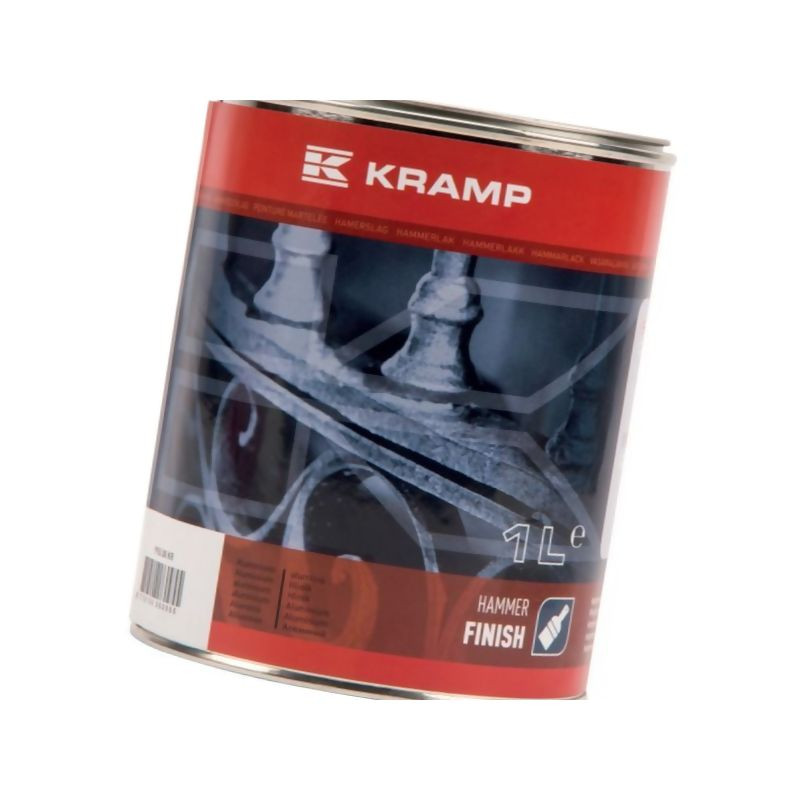 Lakier młotkowy , aluminiowy 1 L