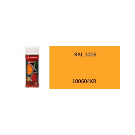 Lakier do maszyn RAL, 1006 pomarańczowo-miodowy 400 ml
