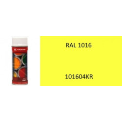 Lakier do maszyn RAL, 1016 żółty siarkowy 400 ml