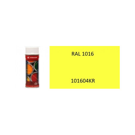 Lakier do maszyn RAL, 1016 żółty siarkowy 400 ml