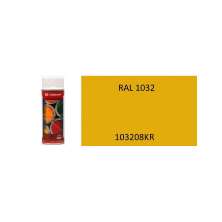 Lakier do maszyn RAL, 1032 żółty 400 ml