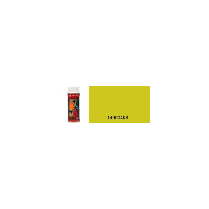 Lakier pasujący do maszyn Ammann Yanmar, żółty 400 ml