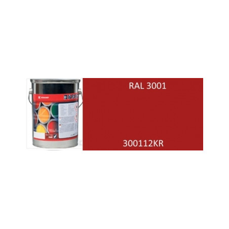 Lakier do maszyn RAL, 3000 czerwony ognisty 5 l