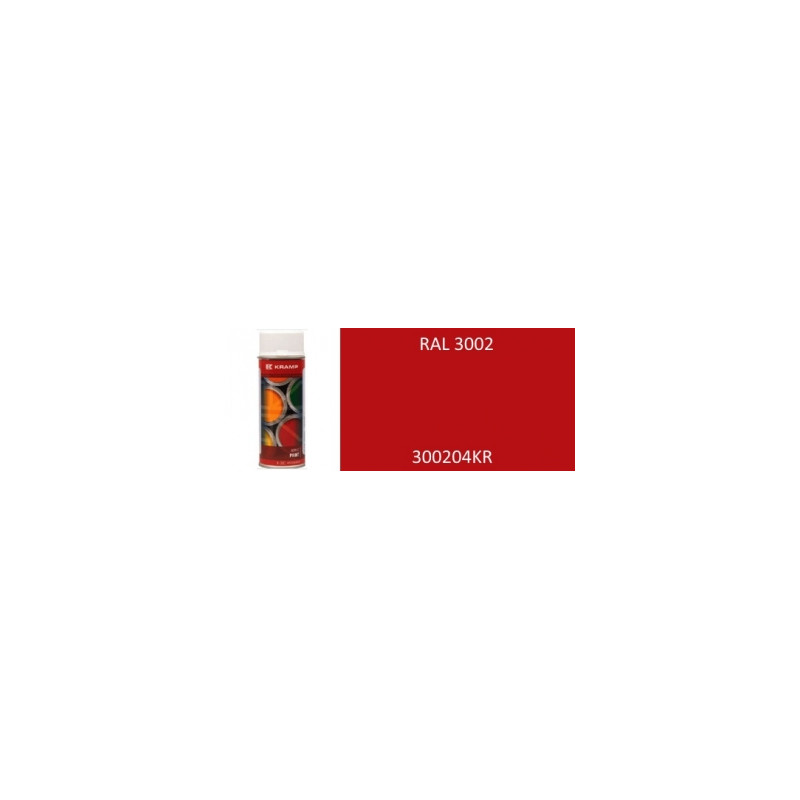Lakier do maszyn RAL, 3002 czerwony karminowy 400 ml