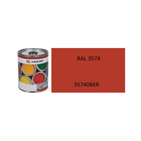 Lakier pasujący do maszyn Oxide Glossy, czerwony 1 L