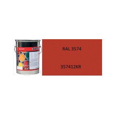 Lakier pasujący do maszyn Oxide Glossy, czerwony 5 L