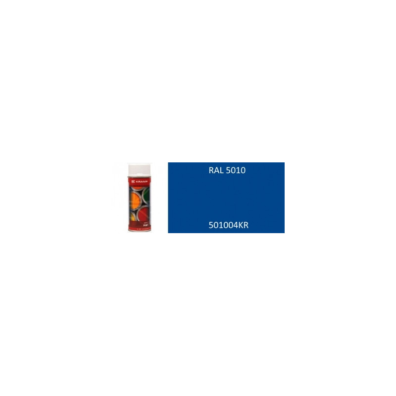Lakier do maszyn RAL, 5010 niebieski 400 ml