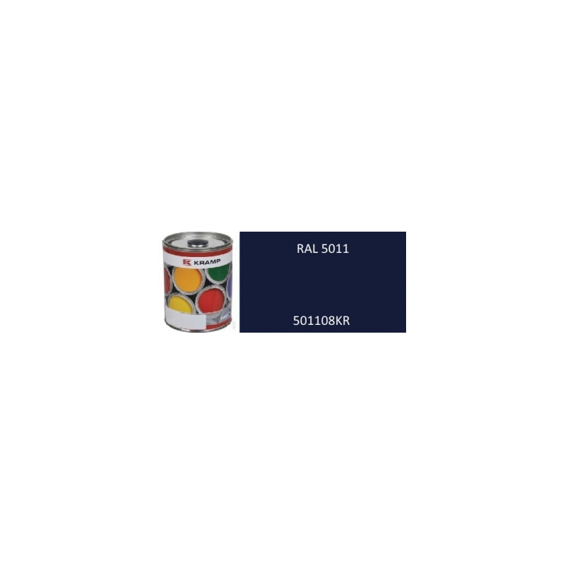 Lakier do maszyn RAL, 5011 stalowo-granatowy 1 l