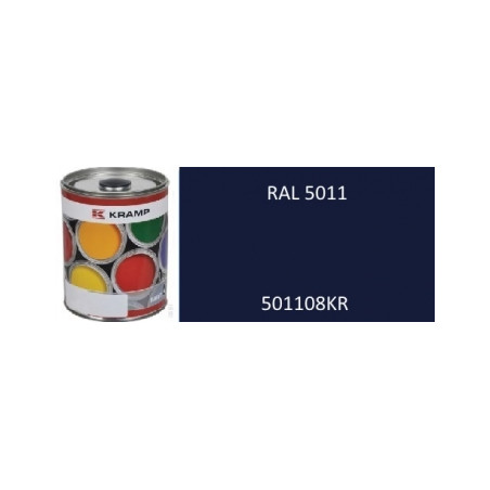 Lakier do maszyn RAL, 5011 stalowo-granatowy 1 l