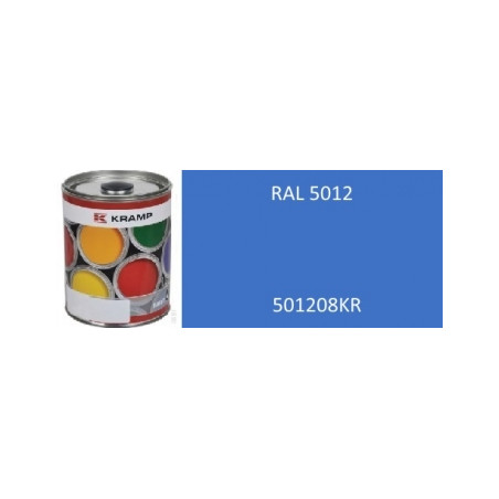 Lakier do maszyn RAL, 5012 niebieski lekki 1 l