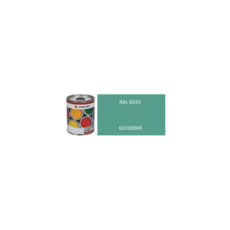 Lakier do maszyn RAL, 6033 turkusowy ciemny 1 l