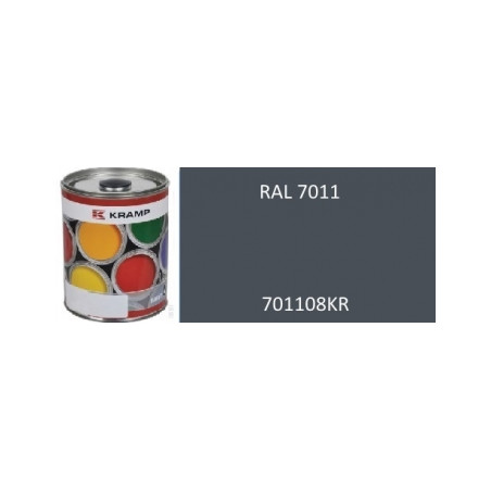 Lakier do maszyn RAL, 7011 szary stalowy 1 l