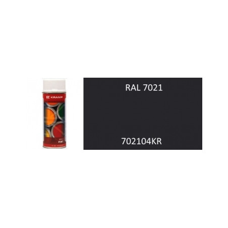 Lakier do maszyn RAL, 7021 szary czarny 400 ml