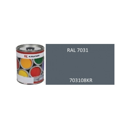 Lakier do maszyn RAL, 7031 stalowy średni 1 l