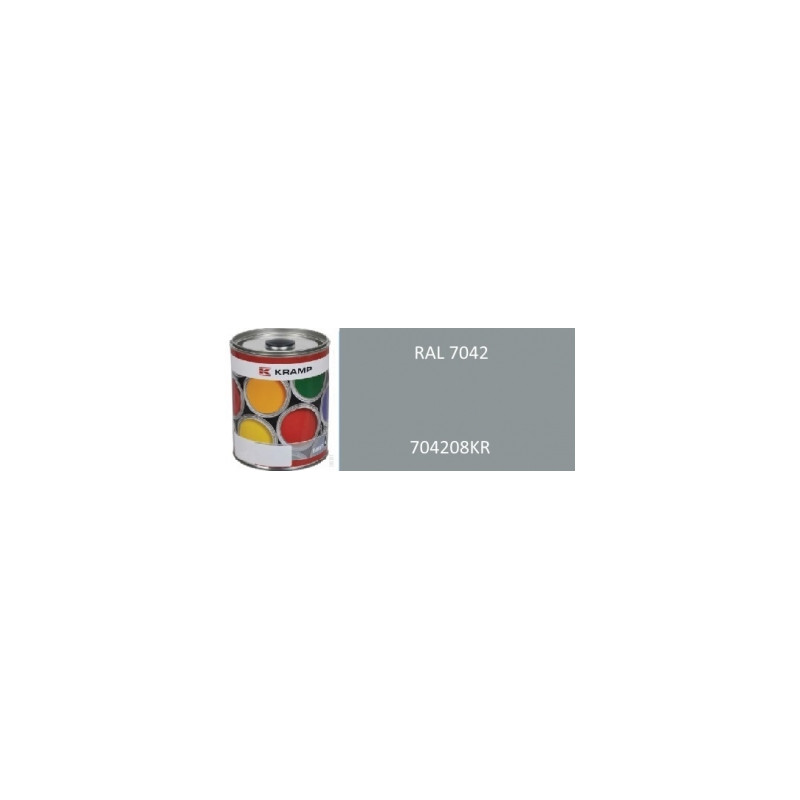 Lakier do maszyn RAL, 7042 szary jasny 1 l