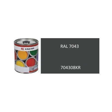 Lakier do maszyn RAL, 7043 szary jasny 1 l