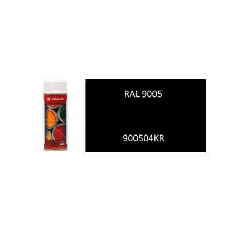 Lakier do maszyn RAL, 9005 czarny głęboki 400 ml