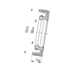 Simmering 38x52x7 typ Inco 5700037470436