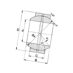 Łożysko przegubowe GE30FO2RS Mac Power 8719607107419