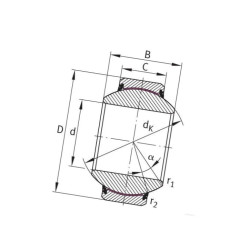 Łożysko przegubowe GE30FW2RSAINA INA/FAG 4012802531749