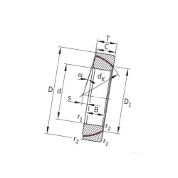 Łożysko przegubowe GE50SWAINA INA/FAG 4012802532616