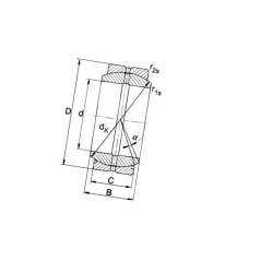 Łożysko przegubowe GE45FW2RS Mac Power 8052461096162