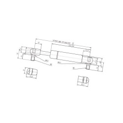 Sprężyna gazowa 485mm 150N Stabilus 094552