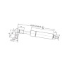 Sprężyna gazowa 422mm 1900N Stabilus 0267RJ