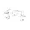 Sprężyna gazowa 356mm 900N Stabilus 792640