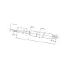 Sprężyna gazowa 580mm 350N Stabilus 374725