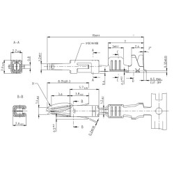 Konektor AMP 962945-1 AMP/TYCO